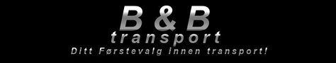 B&b Transport AS